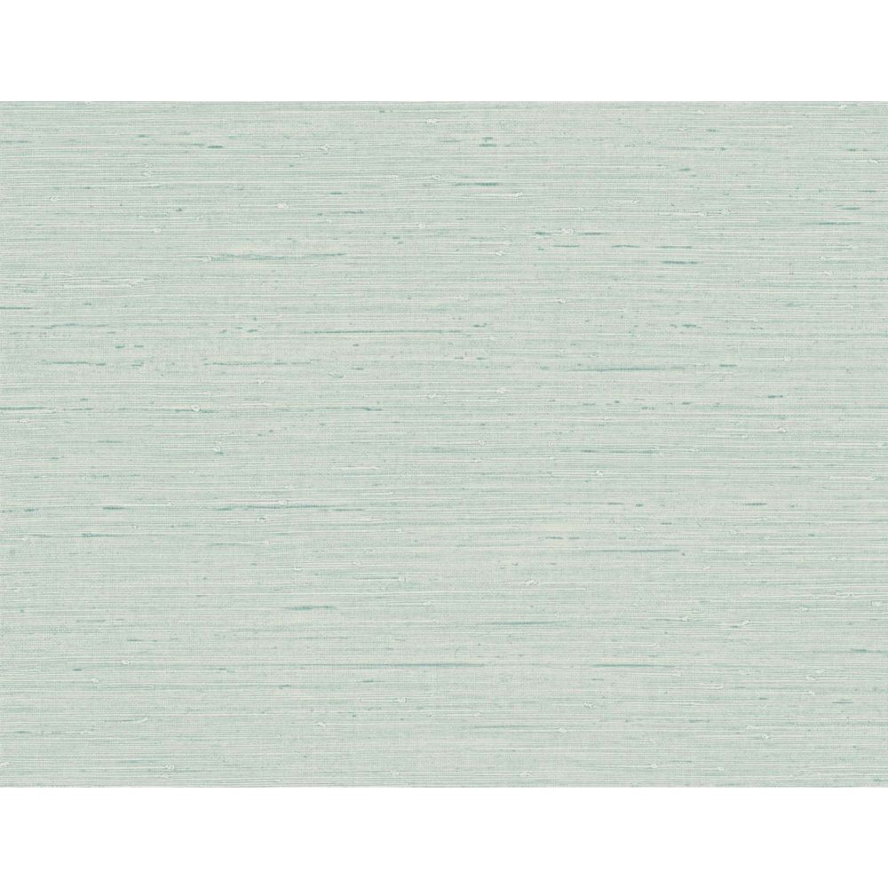 Seabrook Wallpaper TS80704 Seahaven Rushcloth in Seaglass